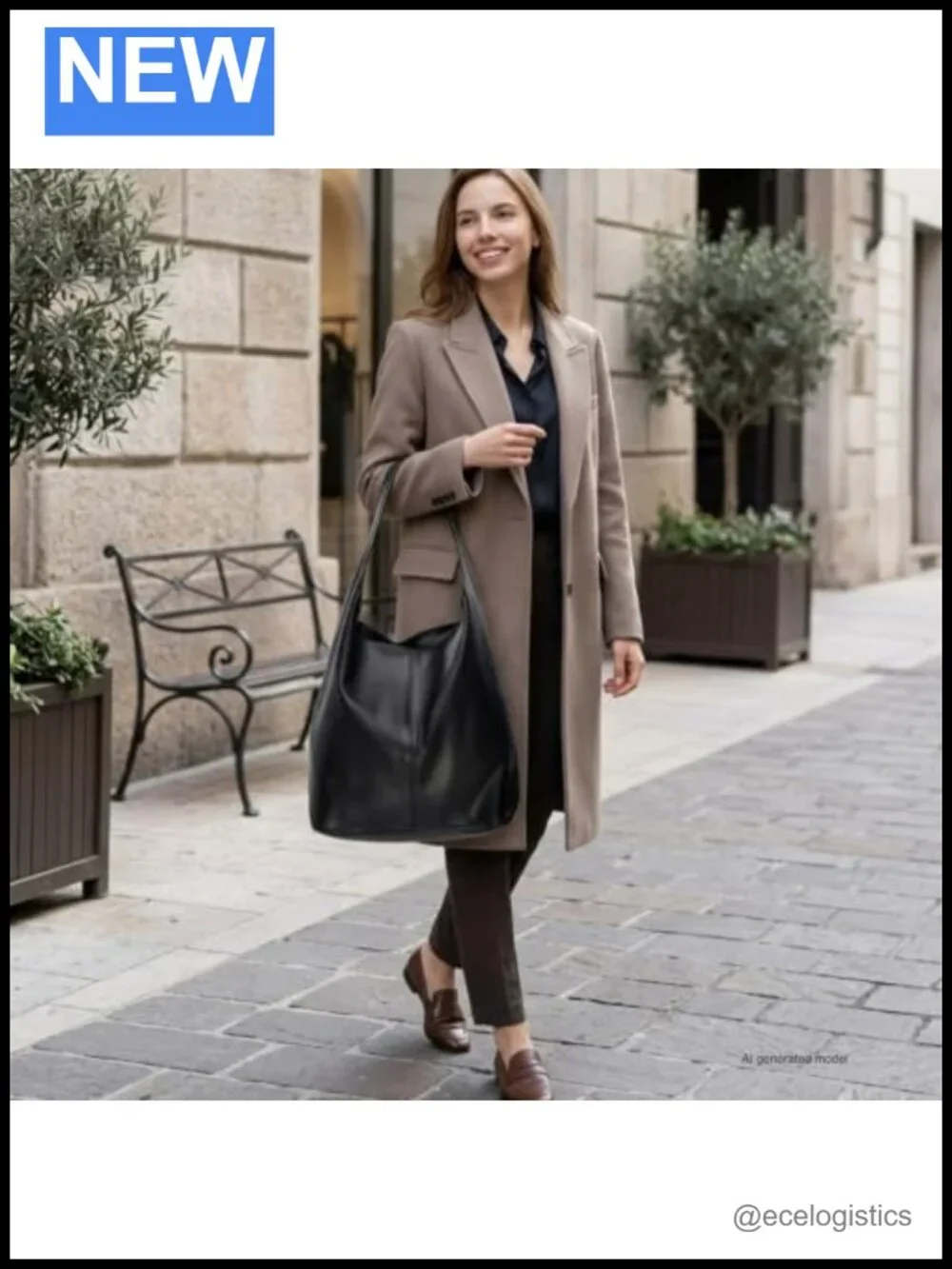 Genuine Leather Hobo Bag for Women Large Soft Slouchy Shoulder Purse with Zipper